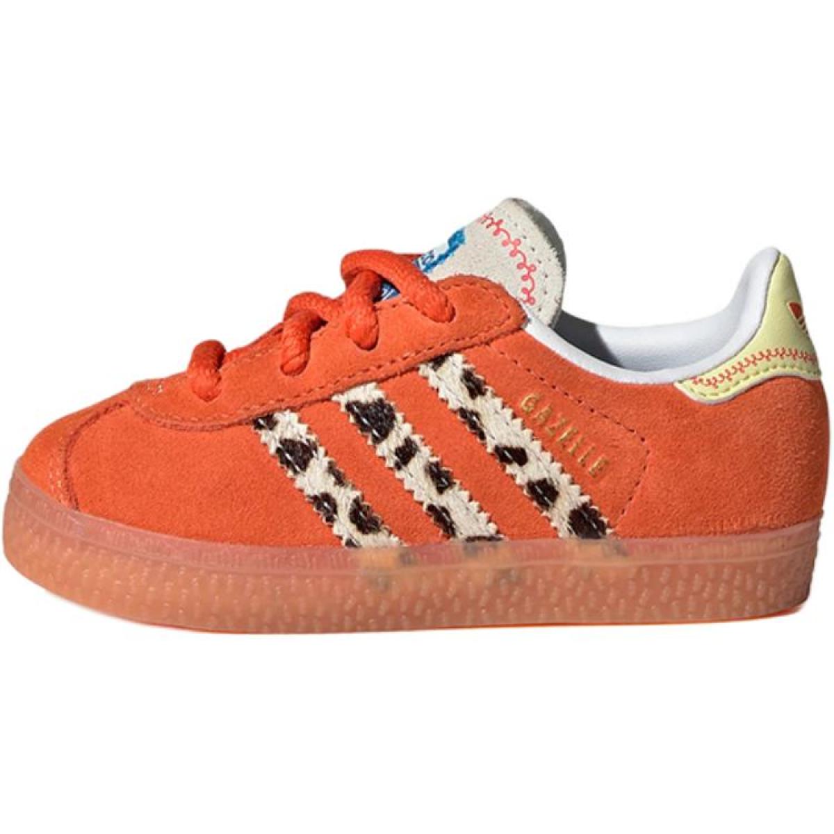 Подростковые кроссовки Adidas Originals Gazelle Jessie Orange GS