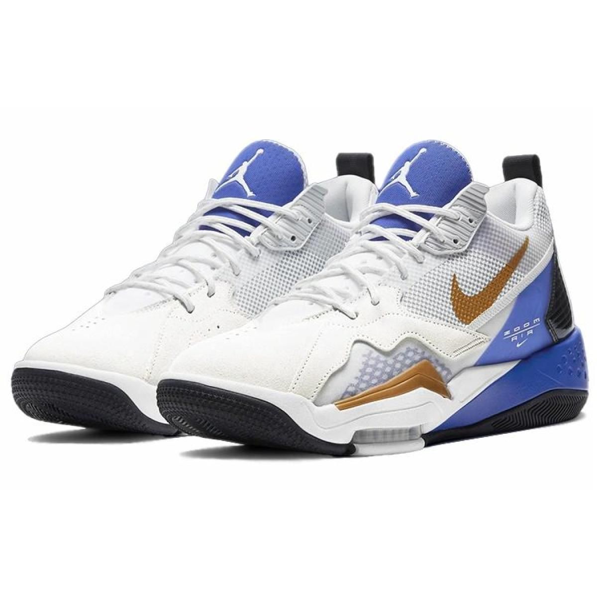 Мужские кроссовки Air Jordan Zoom 92 "Concord" White/Blue/Gold