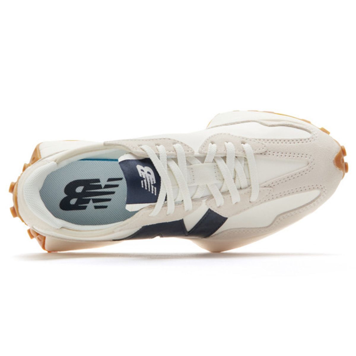 Женские кроссовки New Balance 327 Blue/Beige