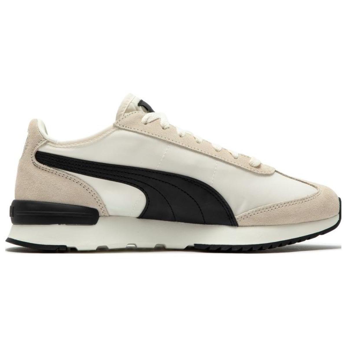 Кроссовки Puma R78 Metallic White/Beige/Black
