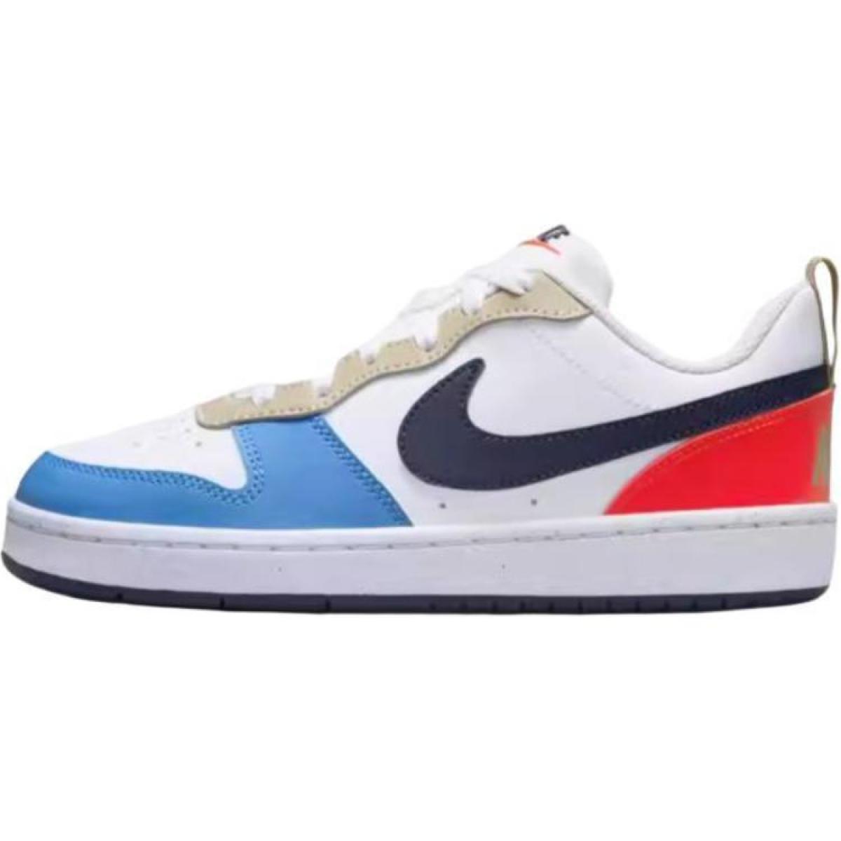 Подростковые кроссовки Nike Court Borough White/Blue GS