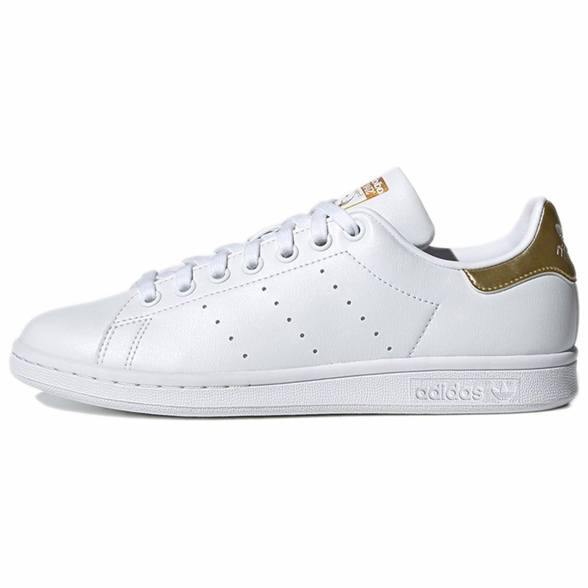 Женские кроссовки Adidas Originals Stan Smith White/Gold