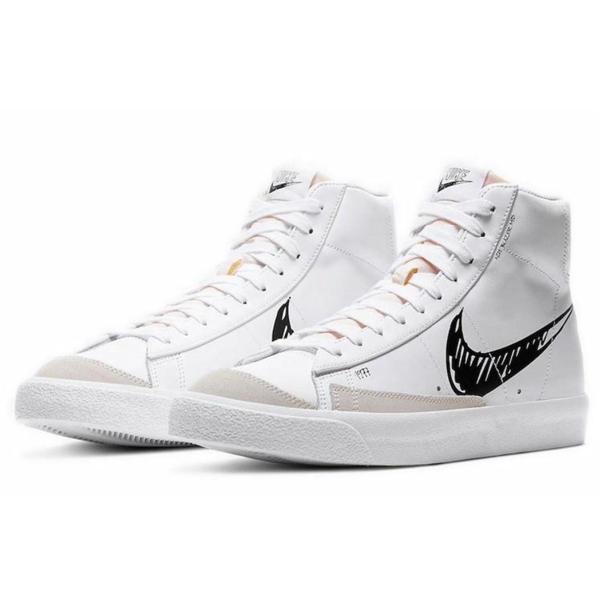 Кеды Nike Blazer Mid '77 "Sketch Pack" White