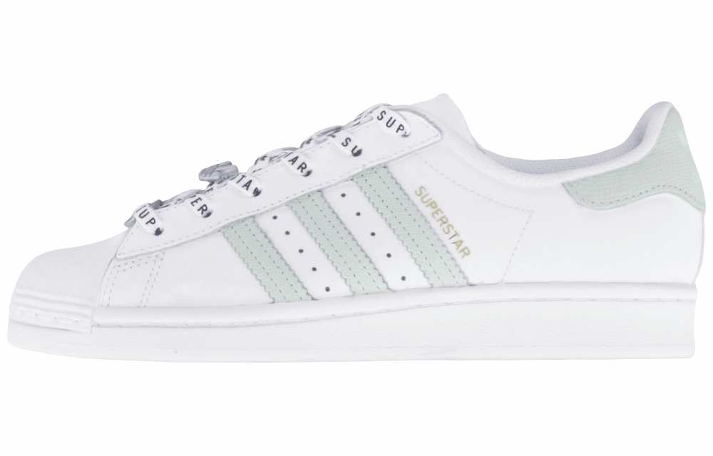 Женские кроссовки Adidas Originals Superstar Light Green