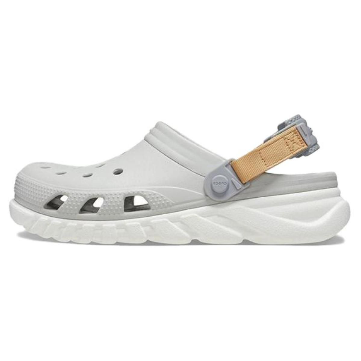 Сабо Crocs Duet Max Clog 3 сm Gray