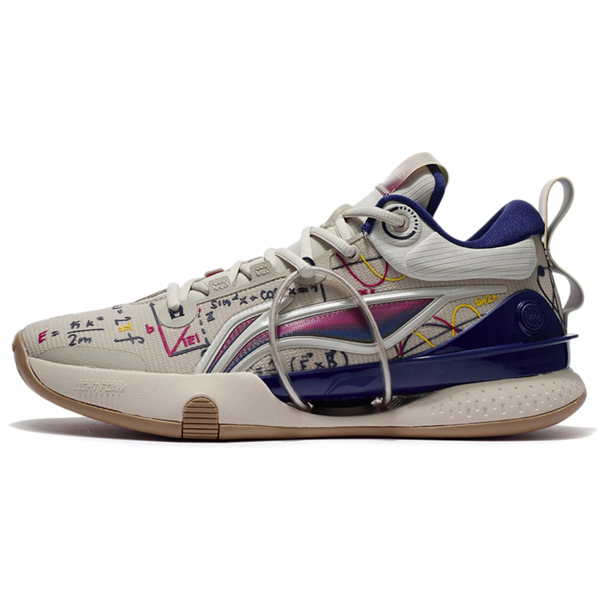 Кроссовки LiNing Flash Strike 8 Premium Oatmeal Gray
