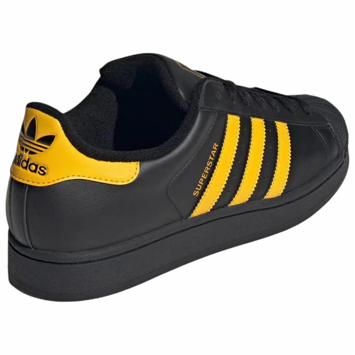 Кроссовки Adidas Originals Superstar Black/Yellow