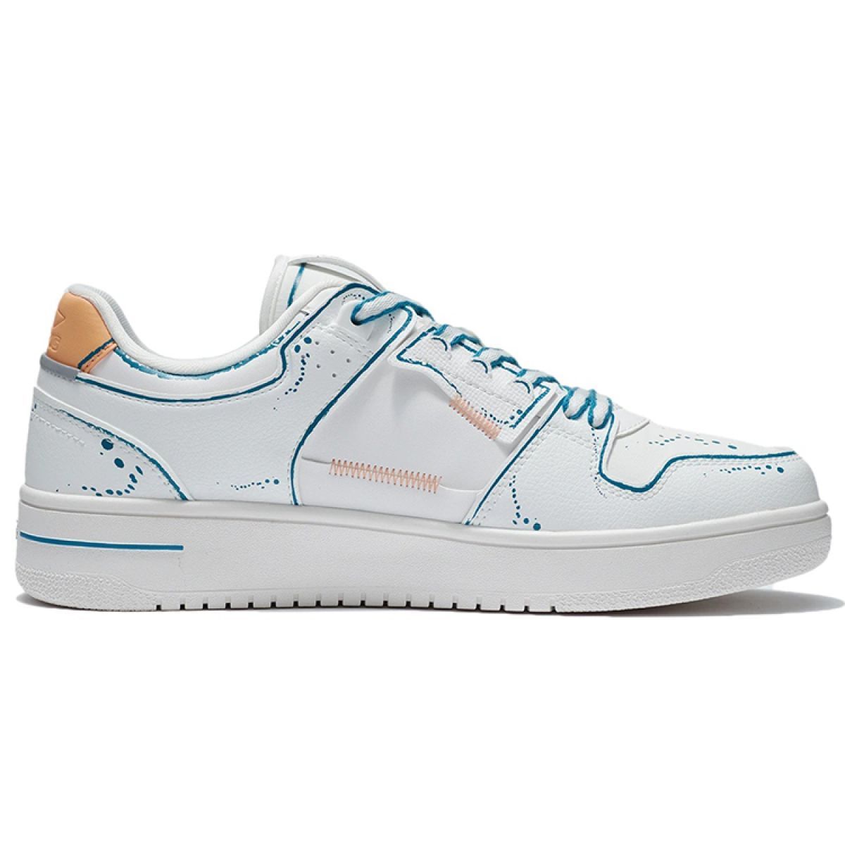 Мужские кроссовки LiNing Tianji Series Mist White/Deep Jade Blue