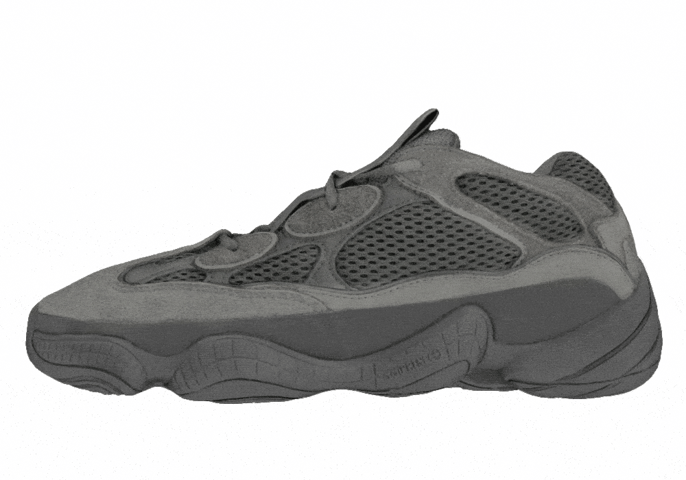 Кроссовки Adidas Originals Yeezy 500 Granite Earth Grey