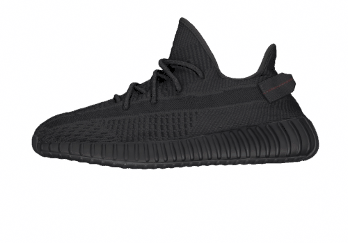 Кроссовки Adidas Yeezy Boost 350 V2 Reflective Lanyards Black