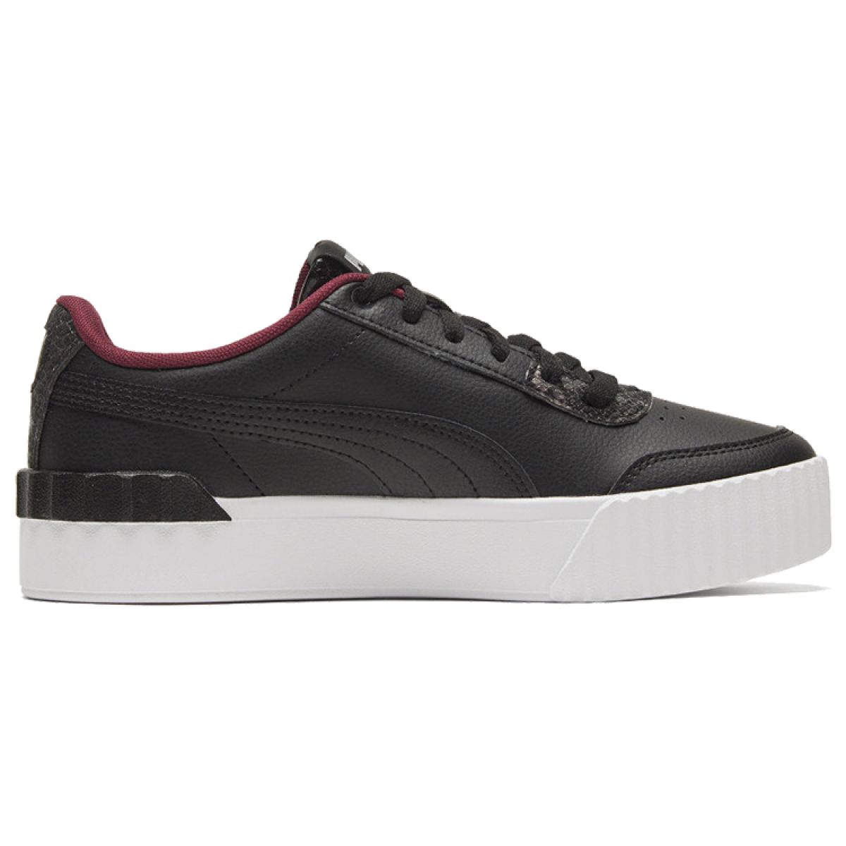 Женские кеды Puma Carina Lift Snake Black
