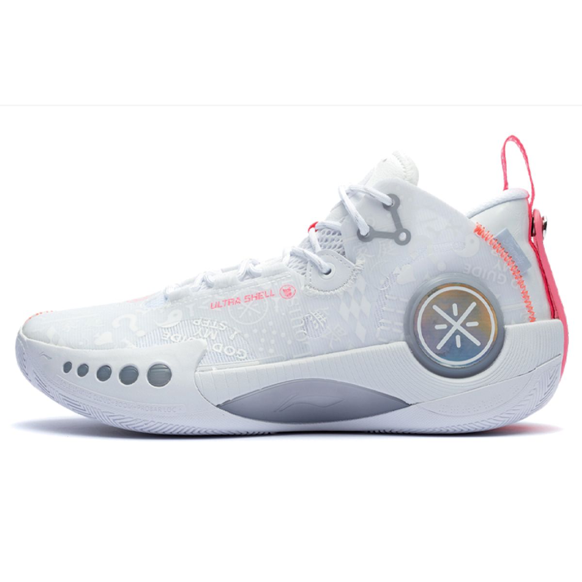 Мужские кроссовки LiNing Shadow 3 Reflective White/Pink