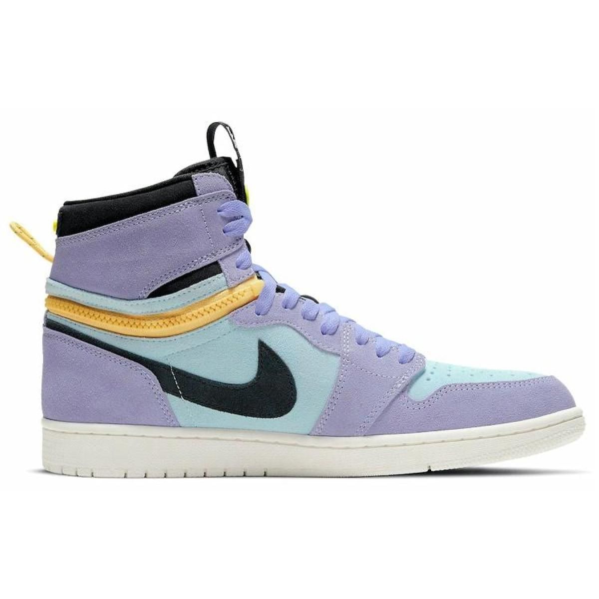 Мужские кроссовки Air Jordan 1 High Switch Purple Pulse