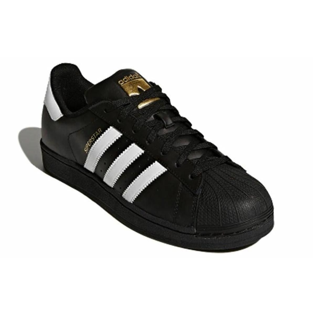 Кроссовки Adidas Originals Superstar Foundation Black/White/Gold