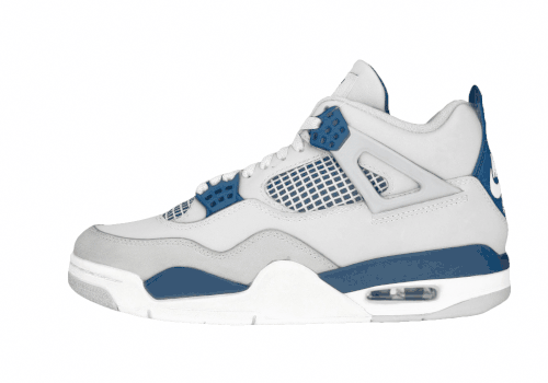 Кроссовки Air Jordan 4 Mid "Military Blue"