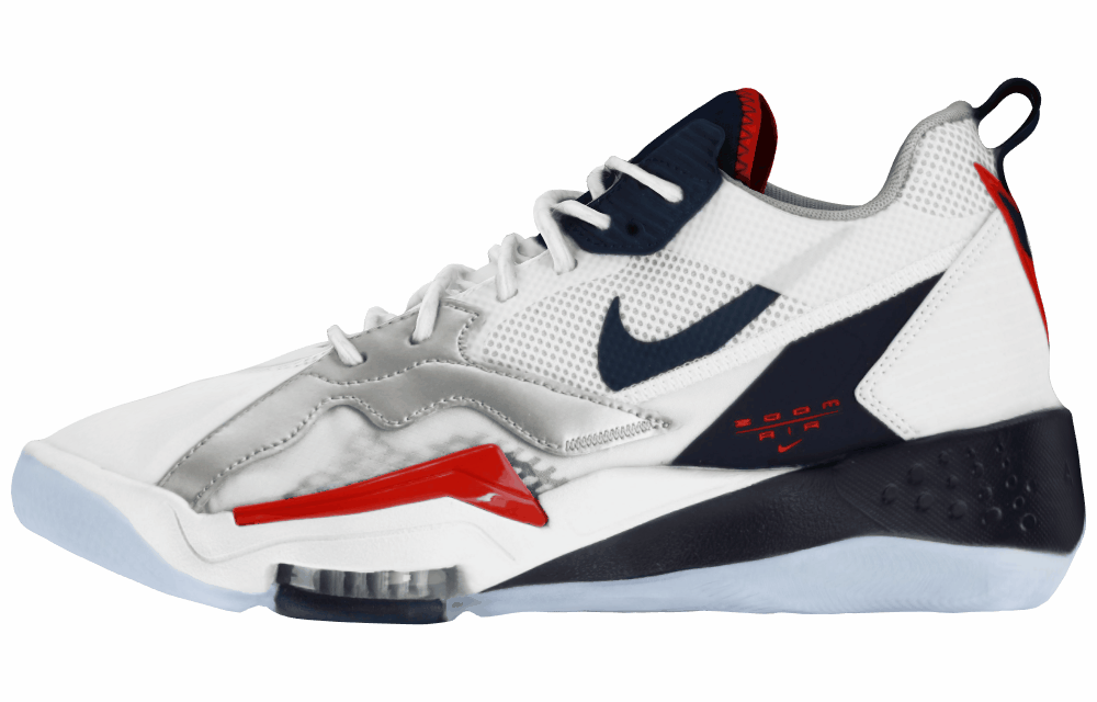 Мужские кроссовки Air Jordan Zoom 92 White/Black/Silver
