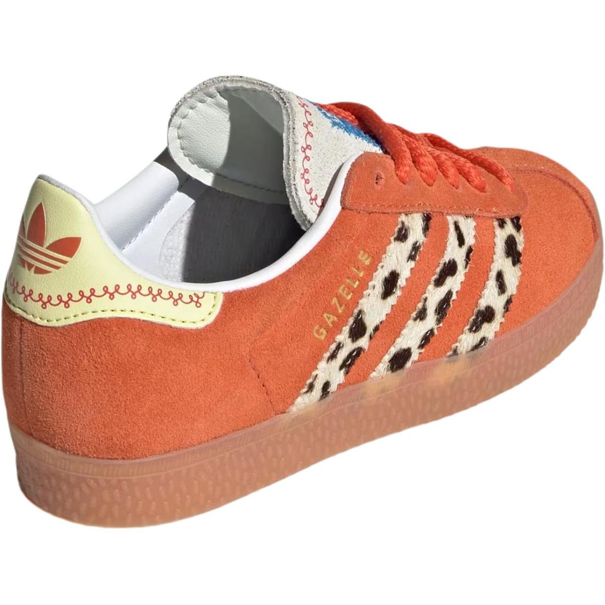 Подростковые кроссовки Adidas Originals Gazelle Jessie Orange GS