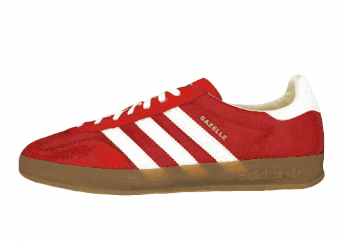 Кроссовки Adidas Originals Gazelle Indoor Red/White