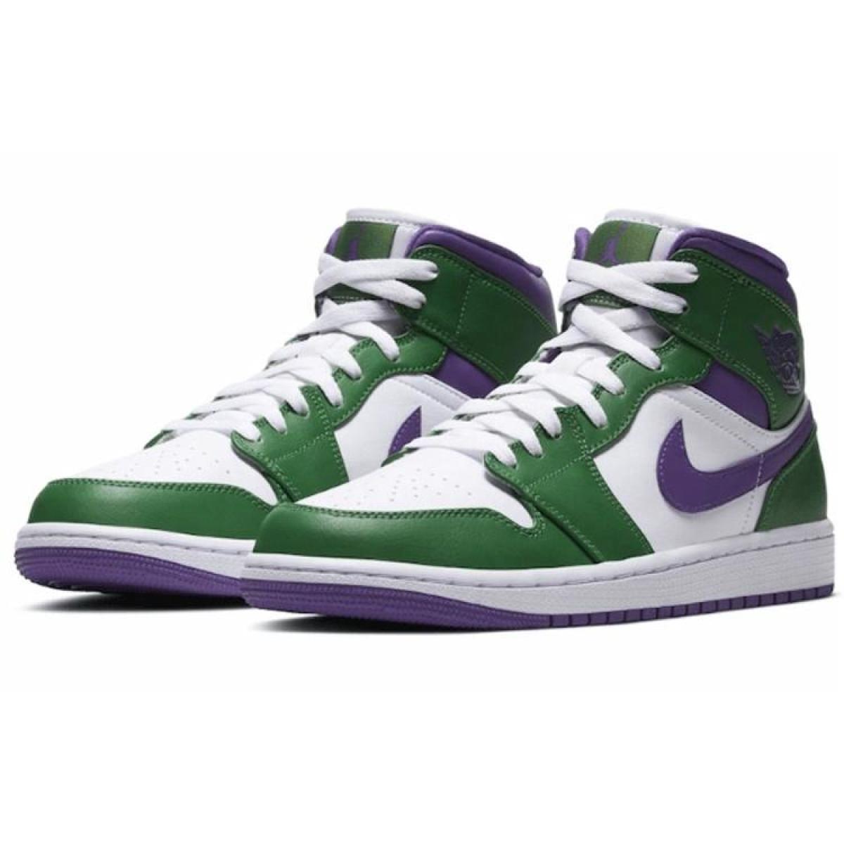 Кроссовки Air Jordan 1 Mid "Incredible Hulk"