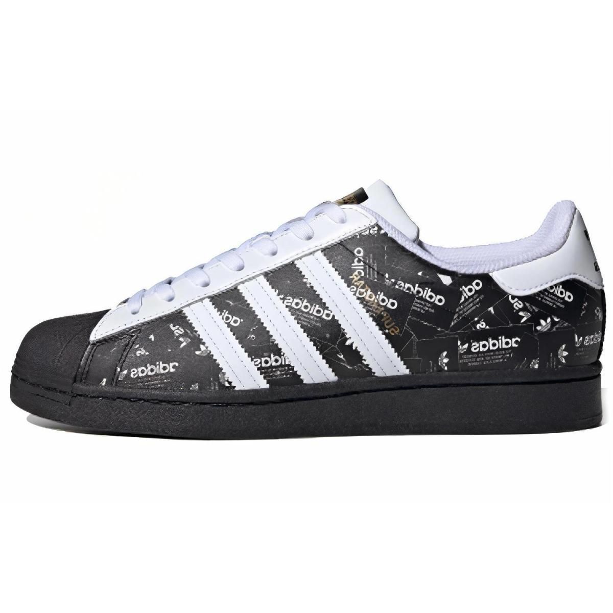 Кроссовки Adidas Originals Superstar Black/Shiny White