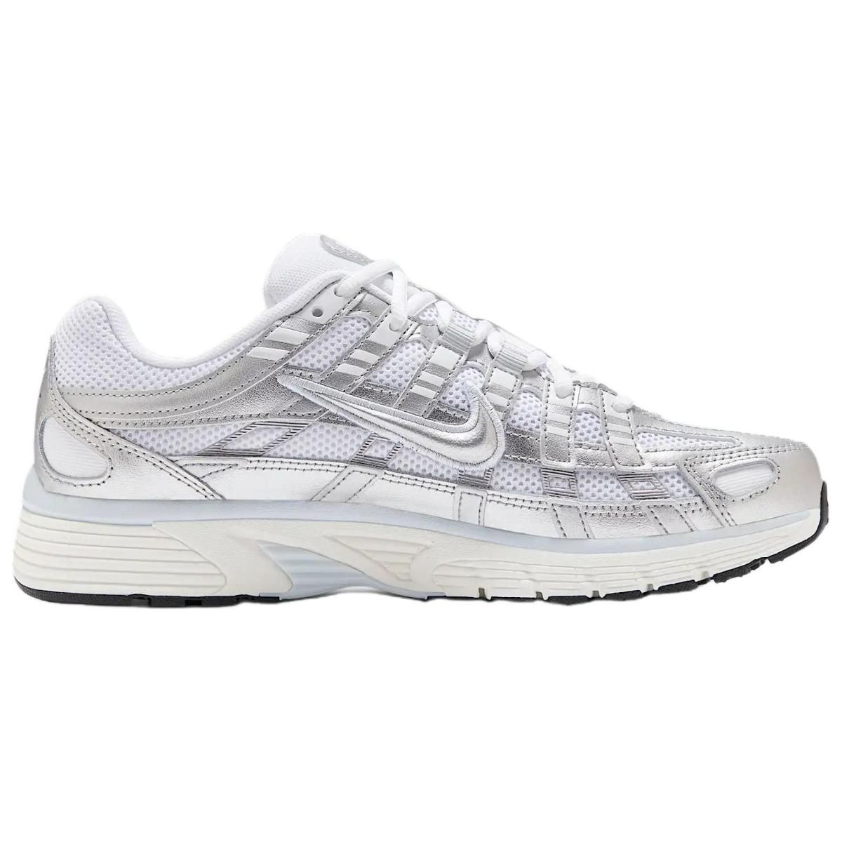 Женские кроссовки Nike P-6000 White/Black/Blue