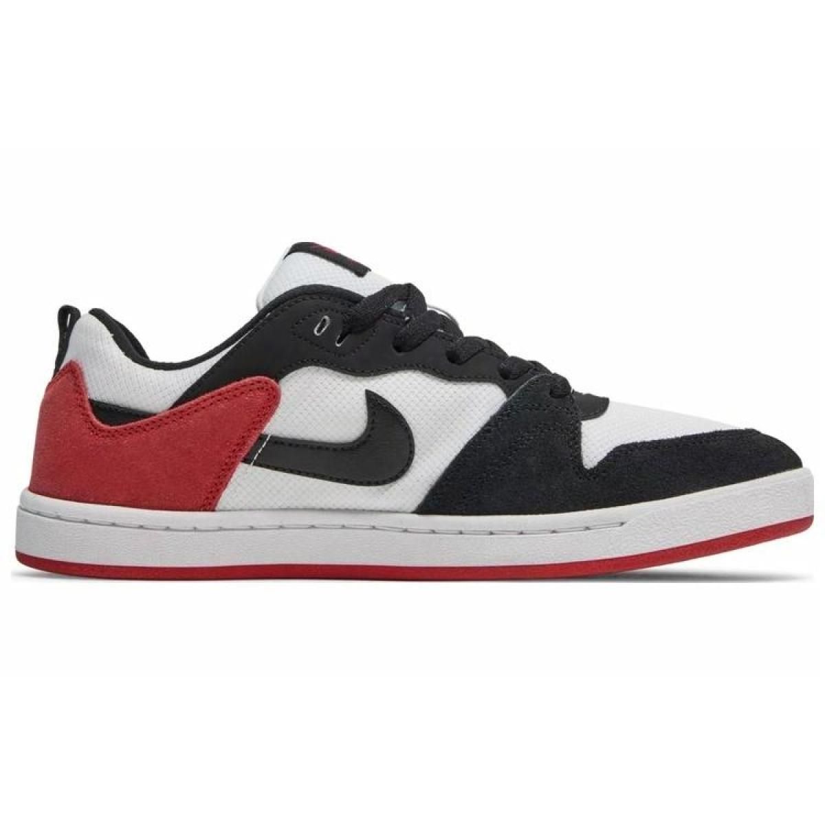 Мужские кроссовки Nike SB Alleyoop White/Black/Red