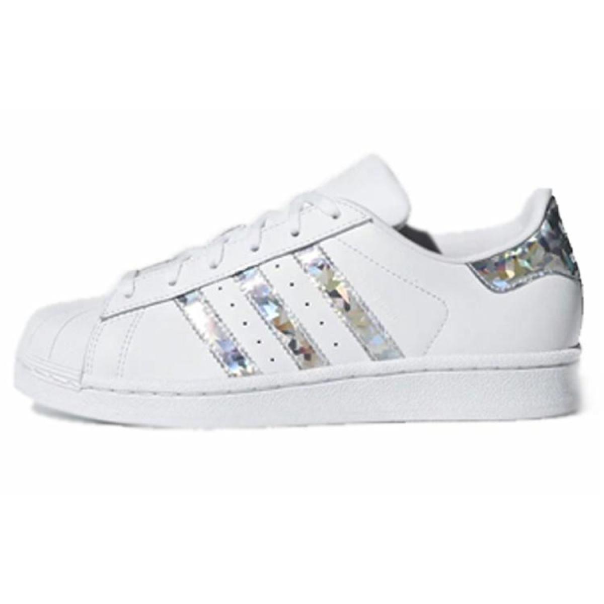 Женские кроссовки Adidas originals Superstar Off-White
