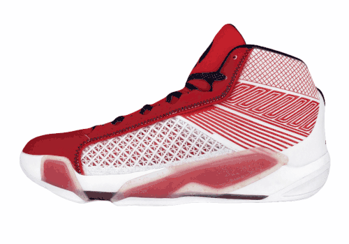 Мужские кроссовки Air Jordan 38 PF Red/White