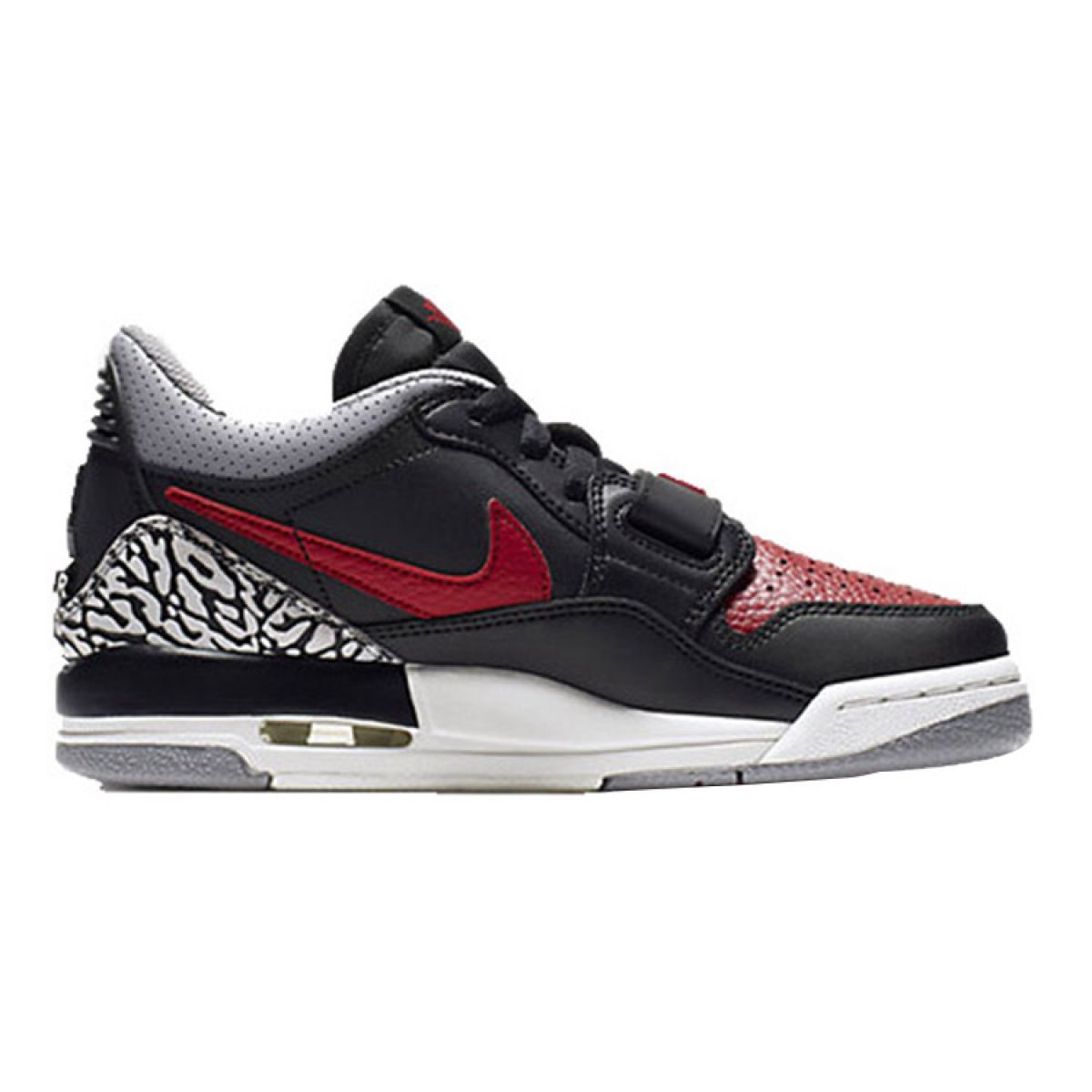Подростковые кроссовки Air Jordan Legacy 312 Low Black/Red GS