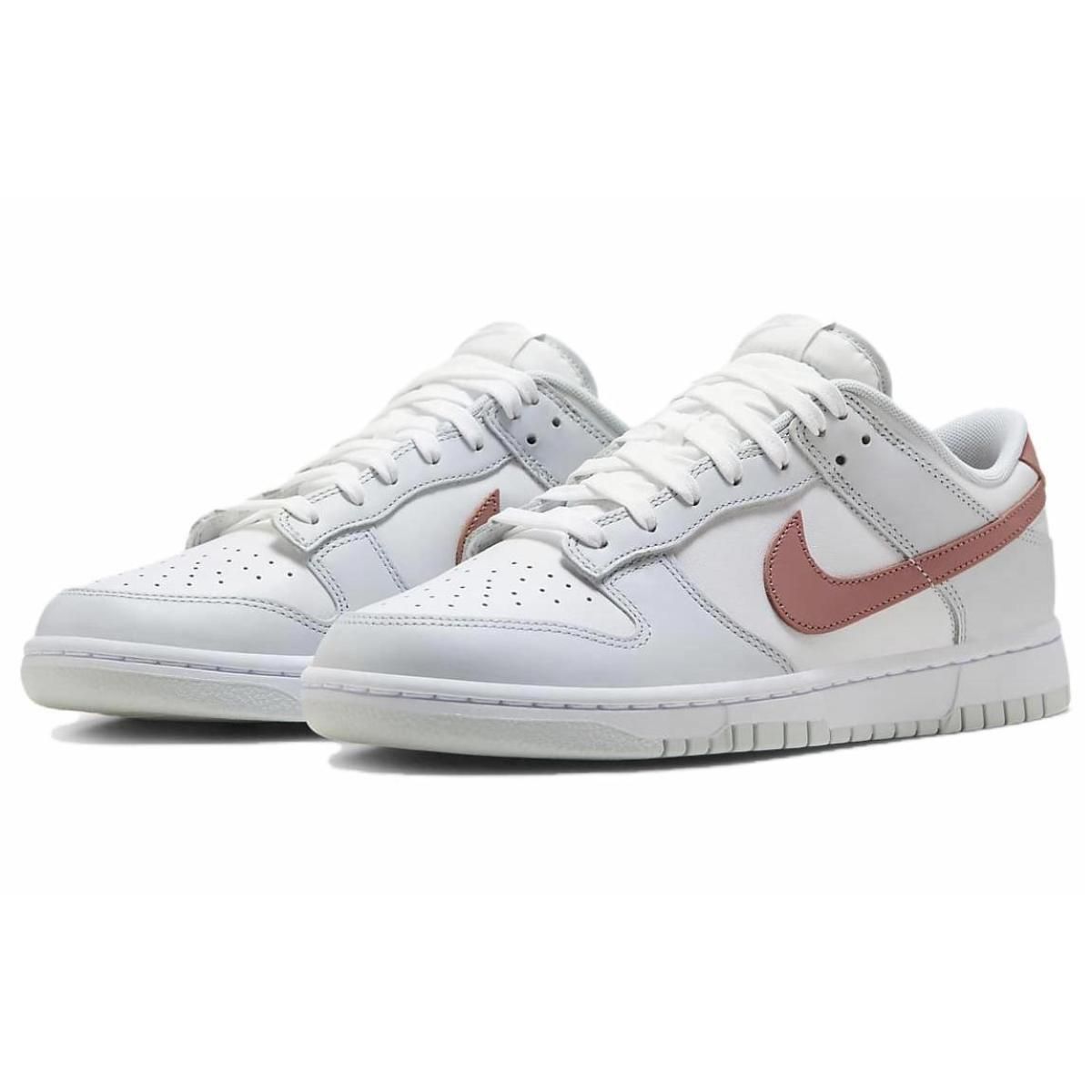 Кроссовки Nike Dunk Low White/Grey/Pink