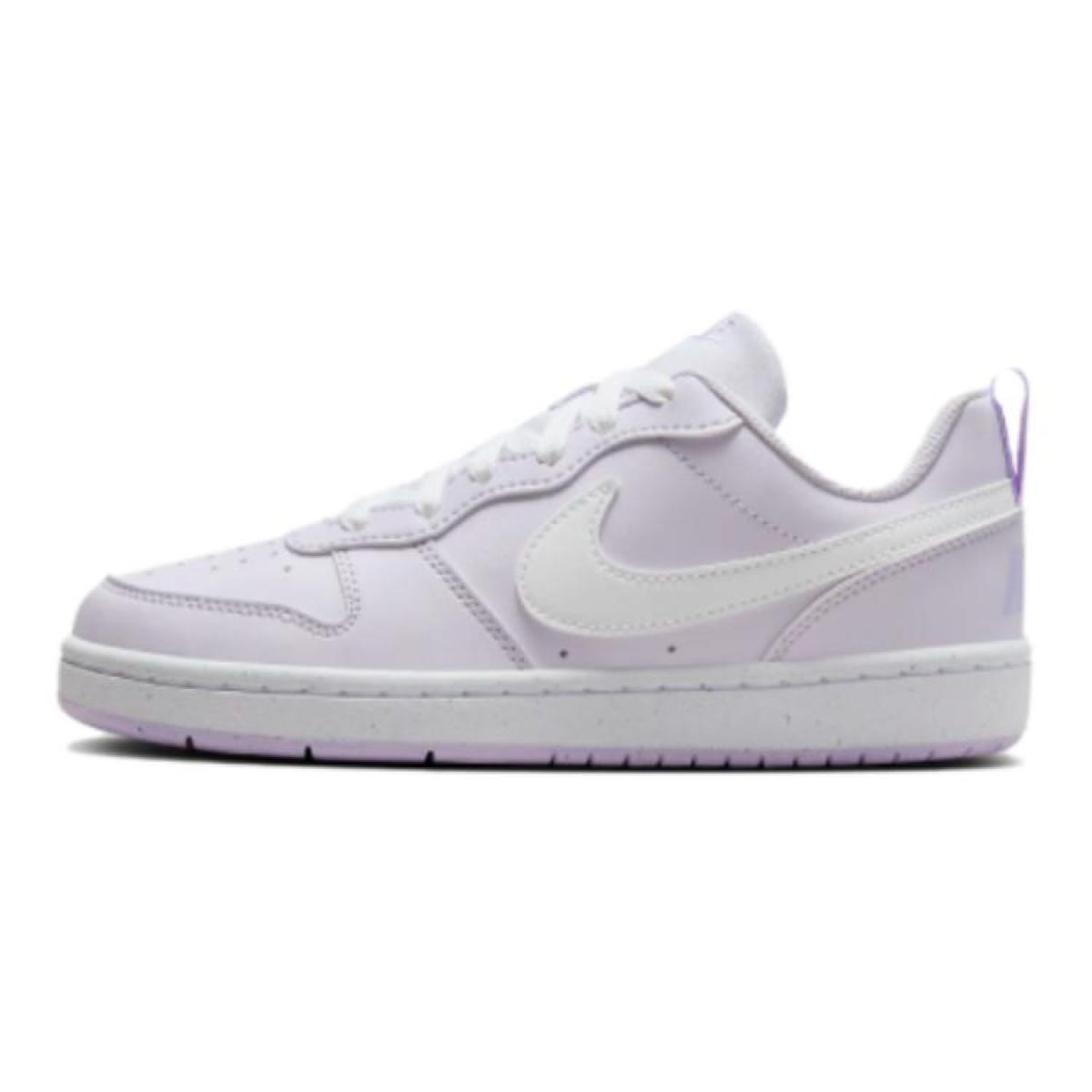 Подростковые Nike Court Borough Low Recraft White/Violet GS