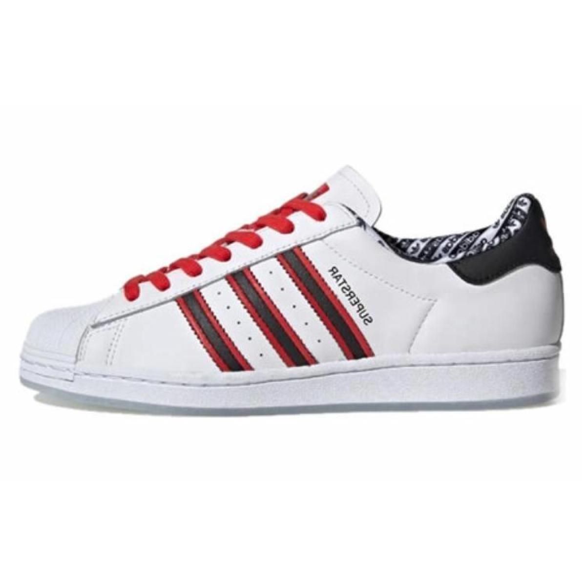Кеды Adidas Originals Superstar White/Red