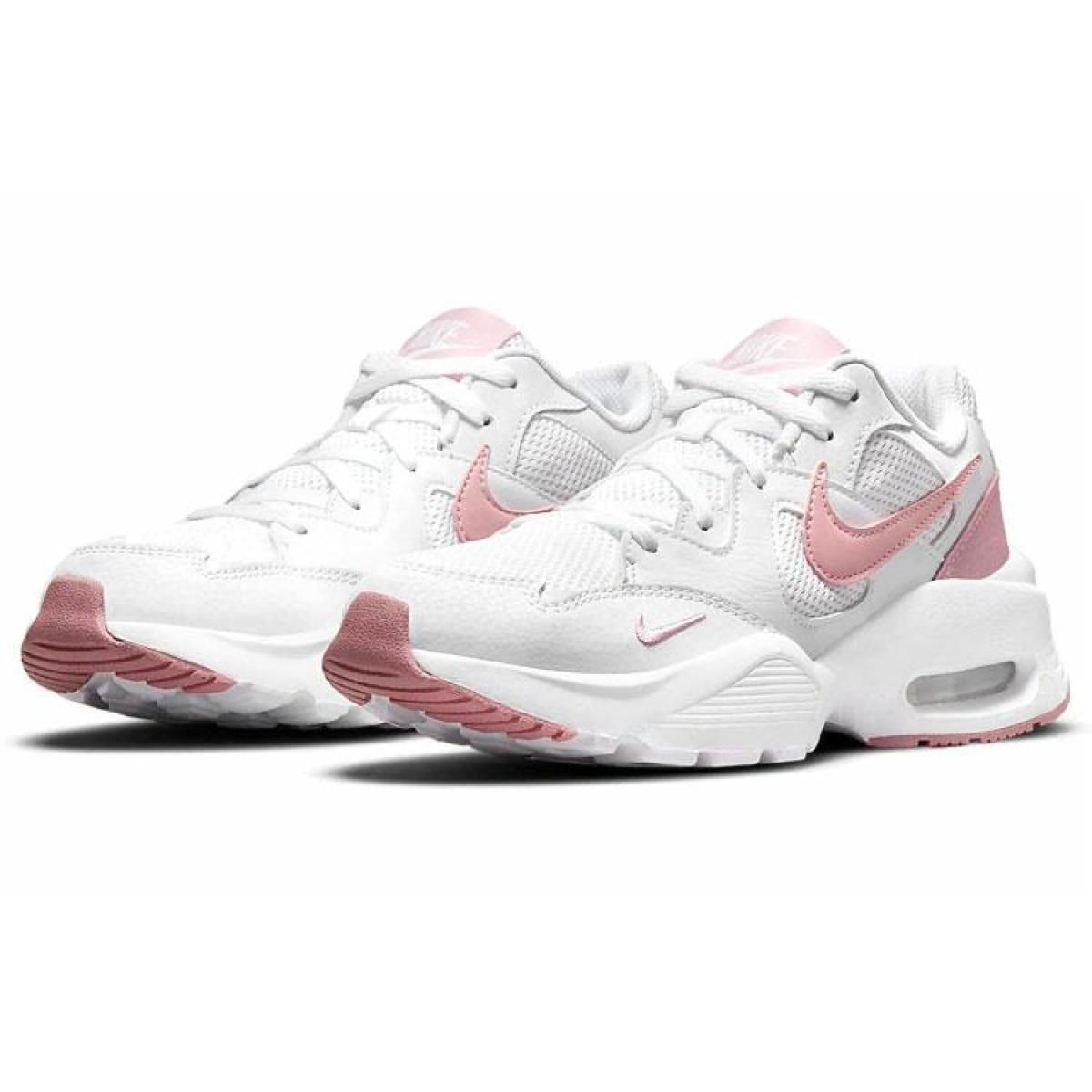 Женские кроссовки Nike Air Max Fusion Low White/Pink Glaze