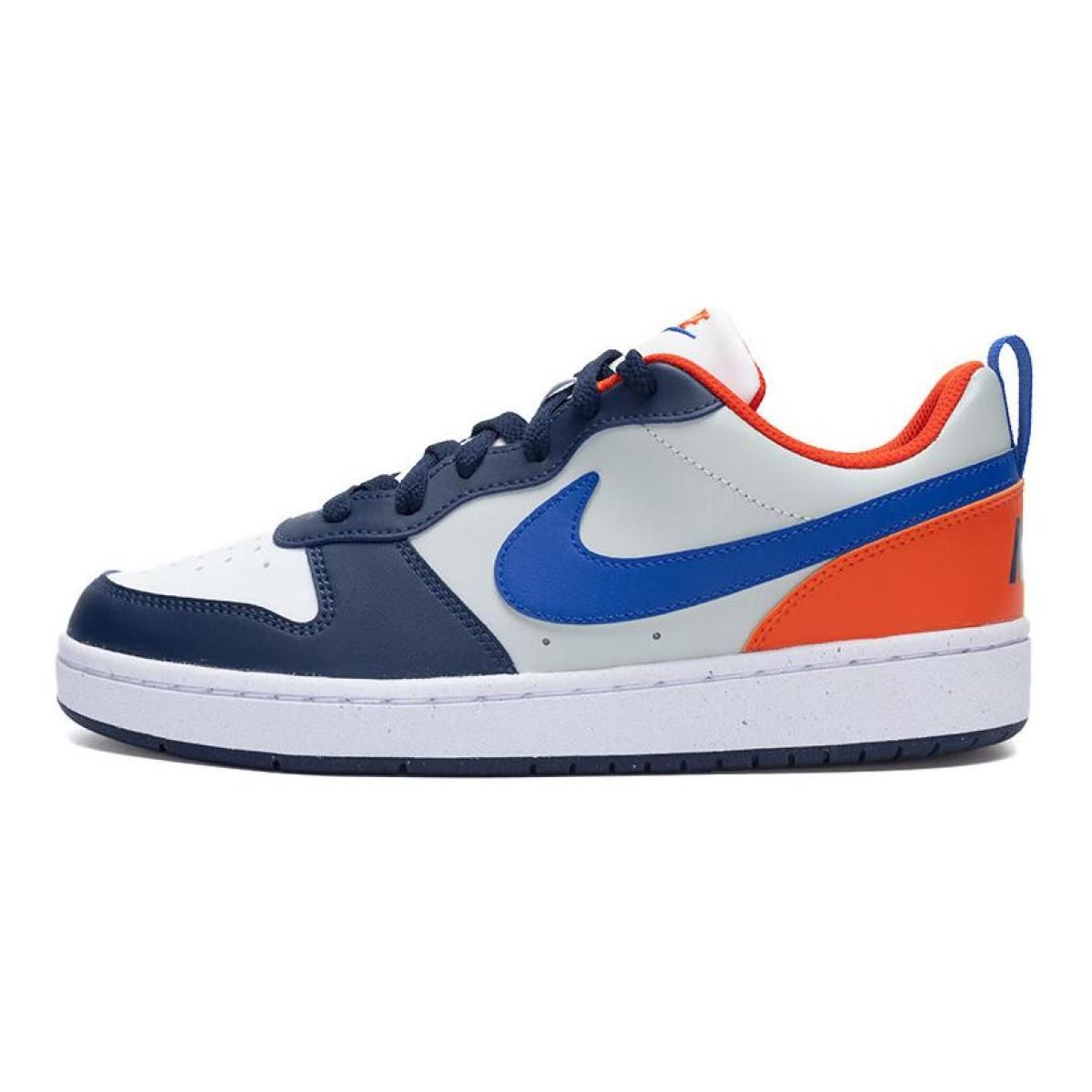 Подростковые кроссовки Nike Court Borough Low White/Blue GS