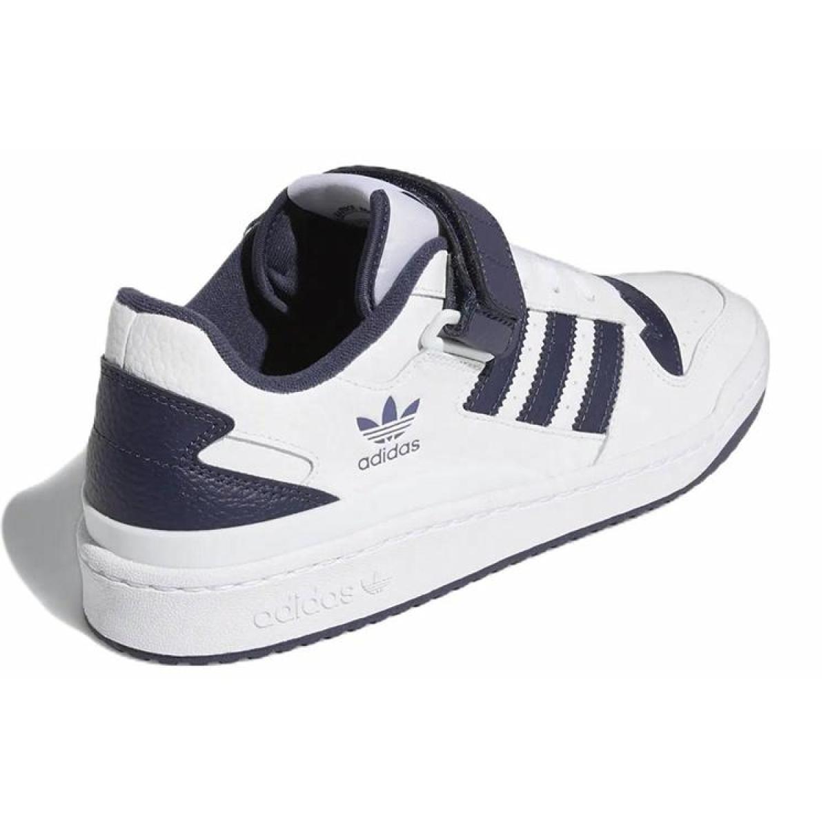 Кроссовки Adidas Originals Forum Low White/Navy