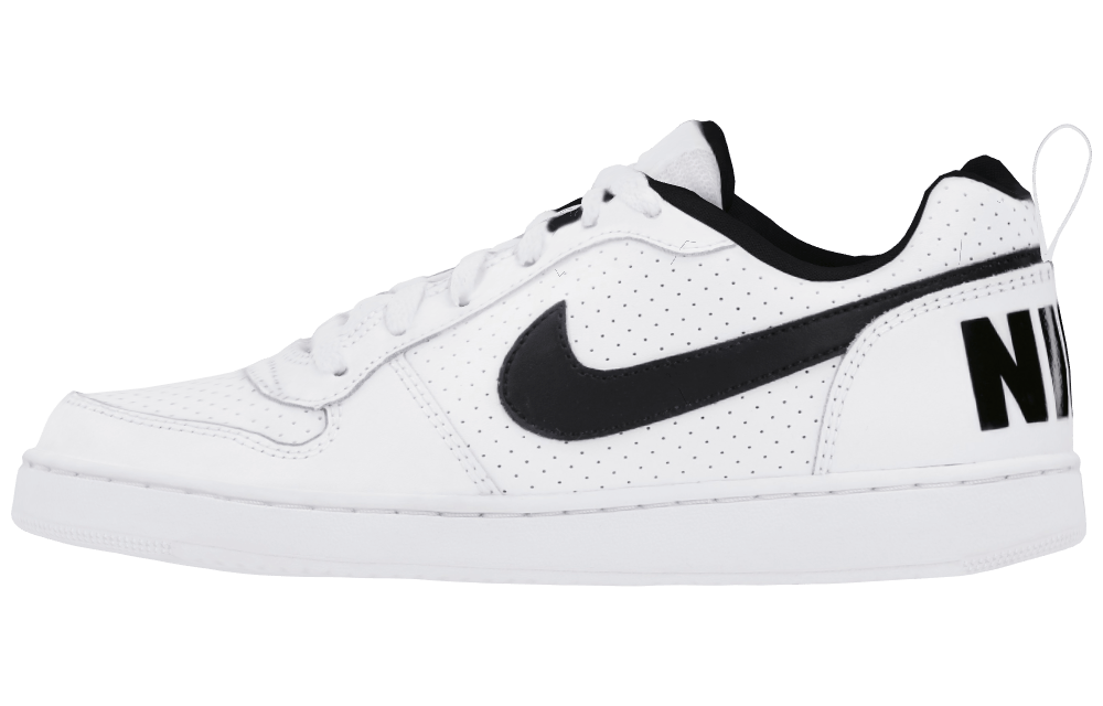 Подростковые кроссовки Nike Court Borough Low "Summit White Black" GS