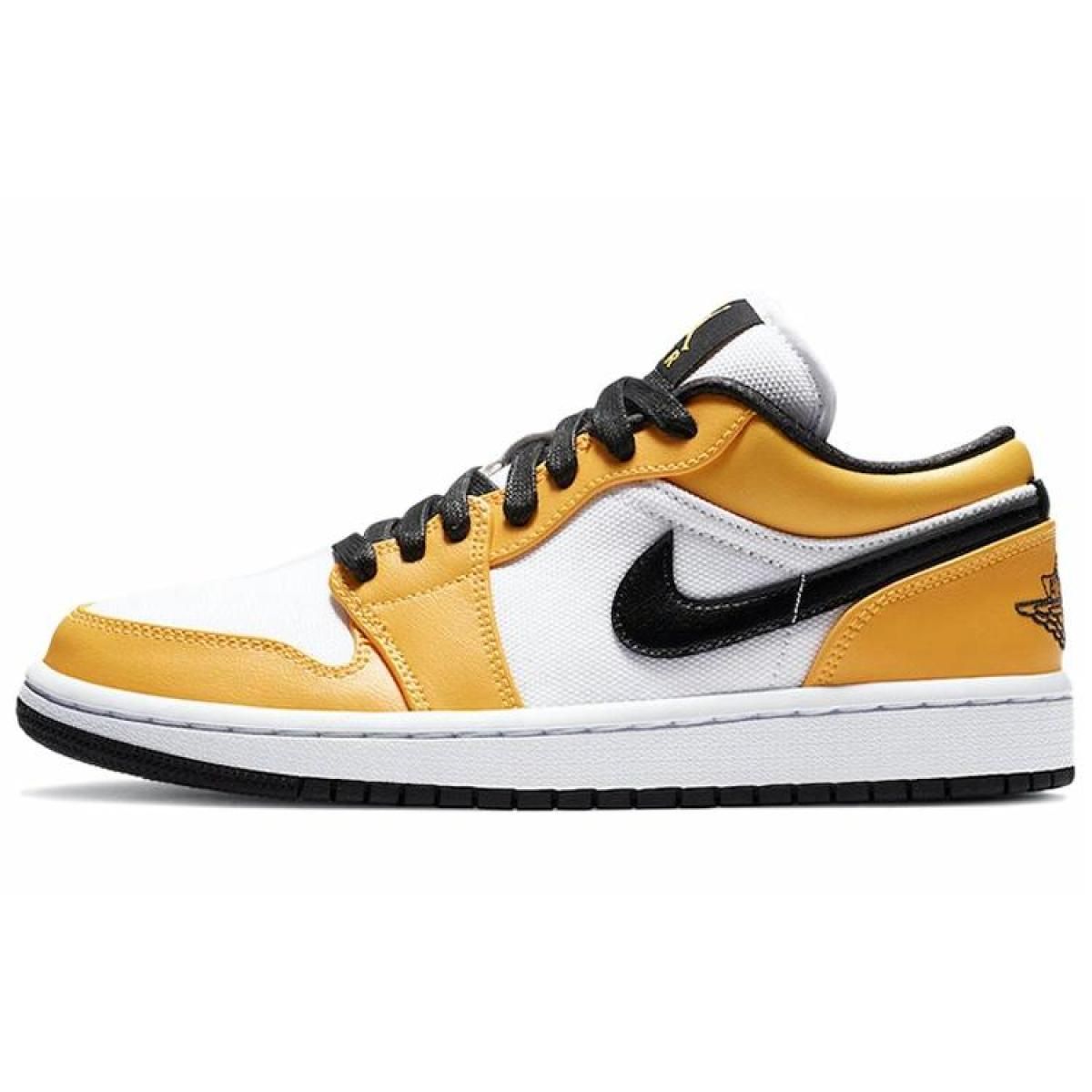 Женские кроссовки Jordan 1 Low Laser Orange