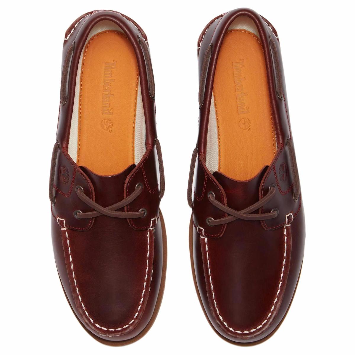 Женские лодочки Timberland Classic Boat Burgundy