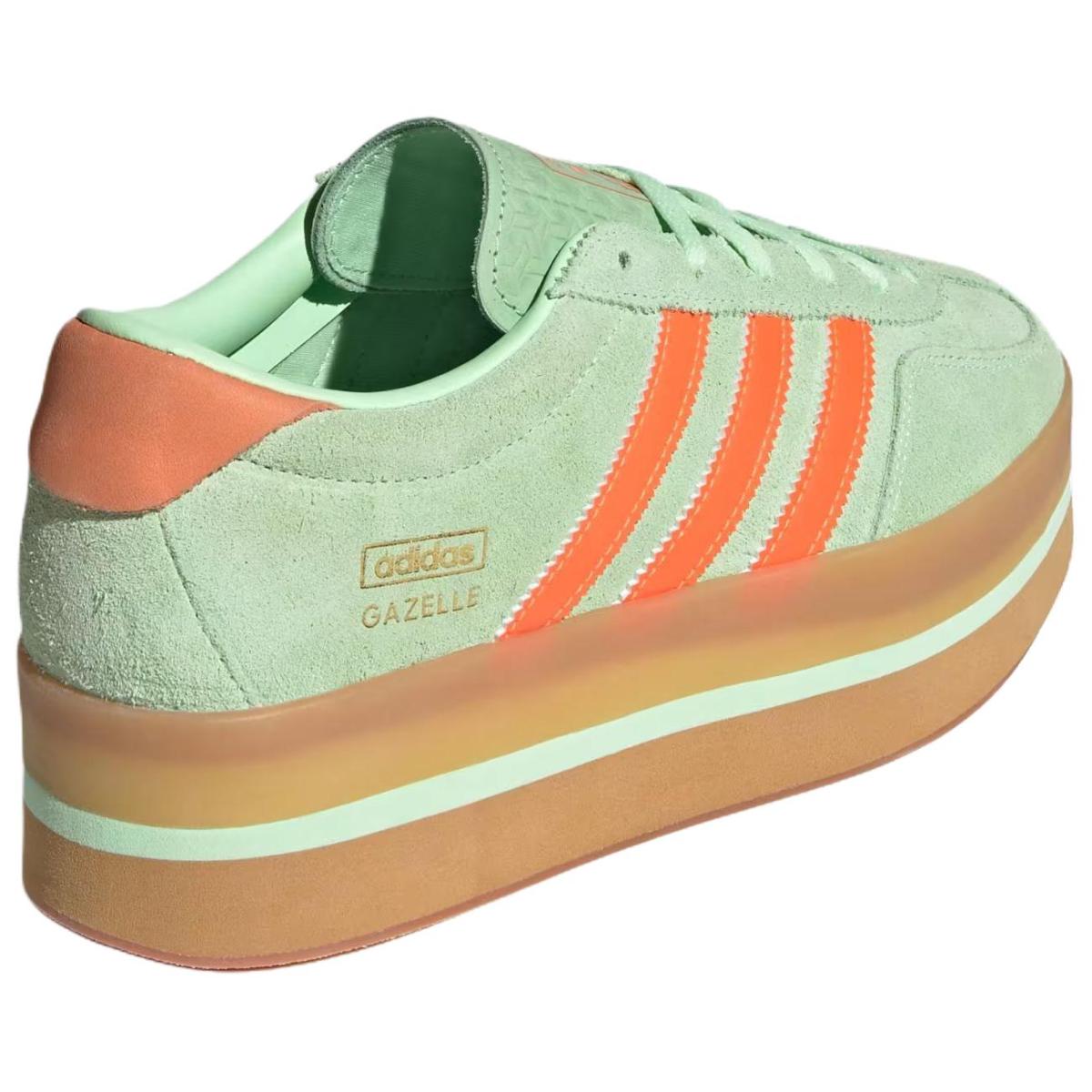 Женские кроссовки Adidas Originals Gazelle Stack Green