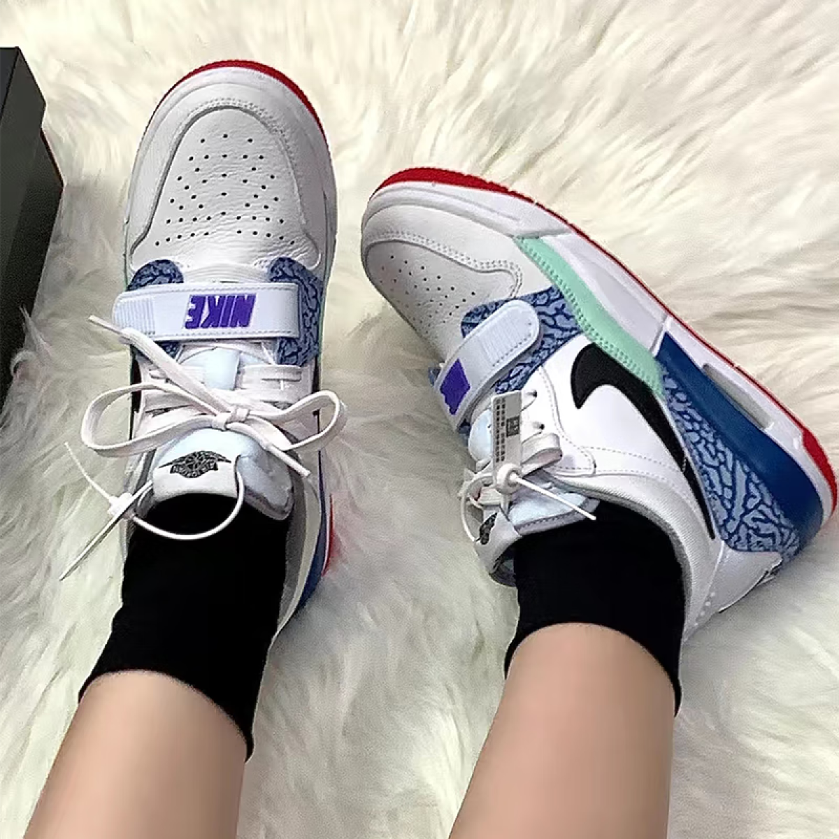 Подростковые кроссовки Air Jordan Legacy 312 Low "Easter" GS