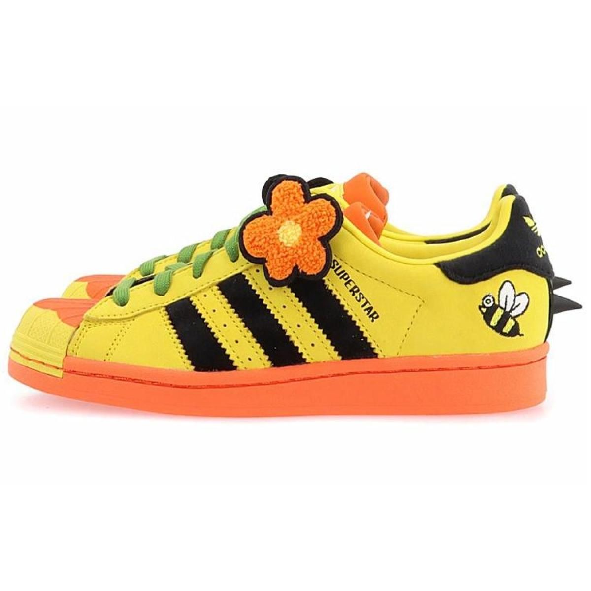 Кроссовки Adidas Originals Superstar Babo Black/Yellow/Orange