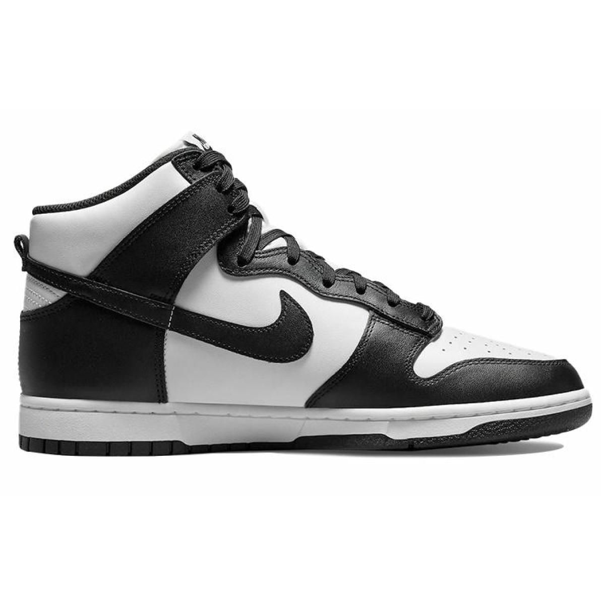 Мужские кроссовки Nike Dunk High Panda Black/White 2021/2024