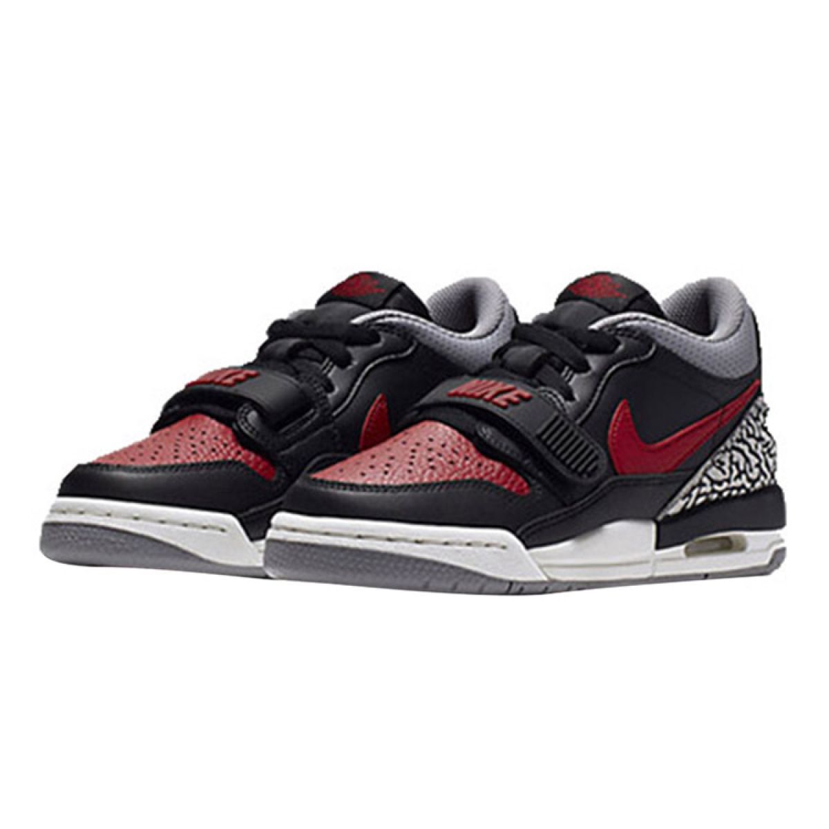 Подростковые кроссовки Air Jordan Legacy 312 Low Black/Red GS