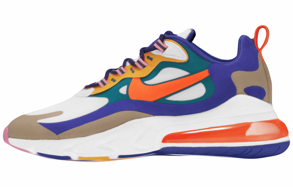 Мужские кроссовки Nike Air Max 270 React Blue/Orange