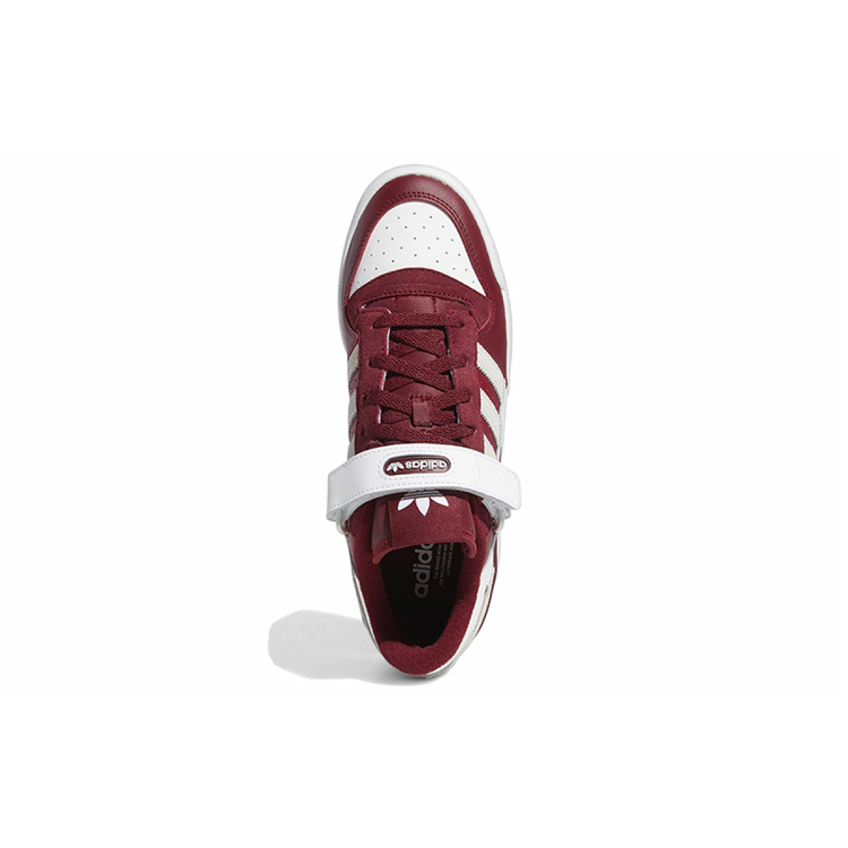 Кроссовки Adidas Originals Forum Low White/Burgundy