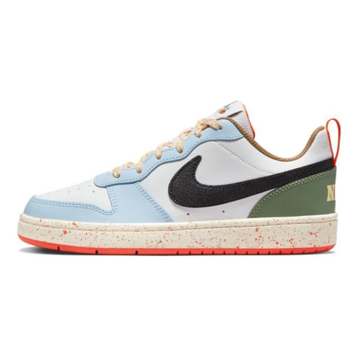 Подростковые кроссовки Nike Court Borough 2 Low White Alabaster GS