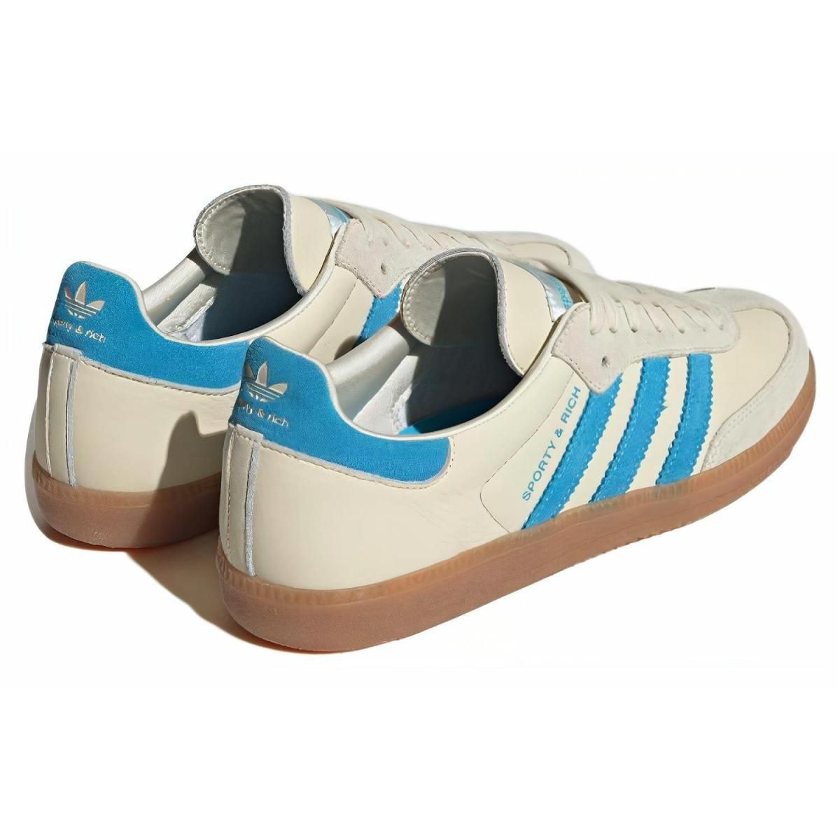 Кроссовки Adidas Originals Samba OG Beige/Blue