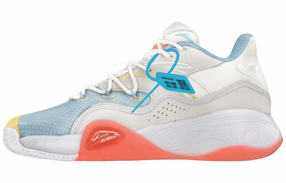 Мужские кроссовки Anta A Flash Bubble 1.0 Blue/Gray/Red