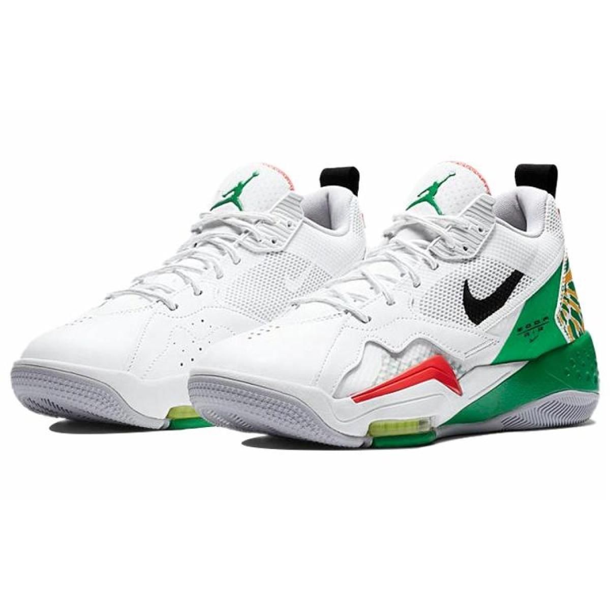 Мужские кроссовки Air Jordan Zoom 92 White/Black/Green