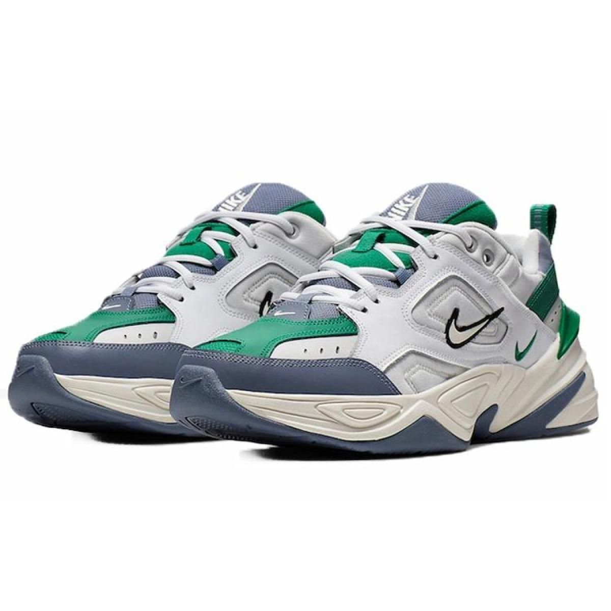 Кроссовки Nike M2K Tekno Platinum Tint Sail Lucid Green